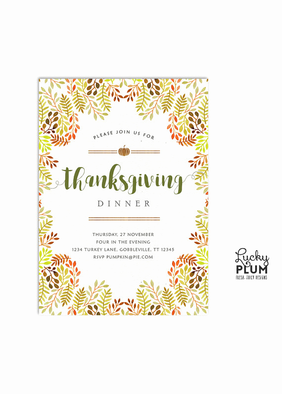 Potluck Bridal Shower Invitation Wording Lovely Thanksgiving Invitation Autumn Harvest Invite Potluck