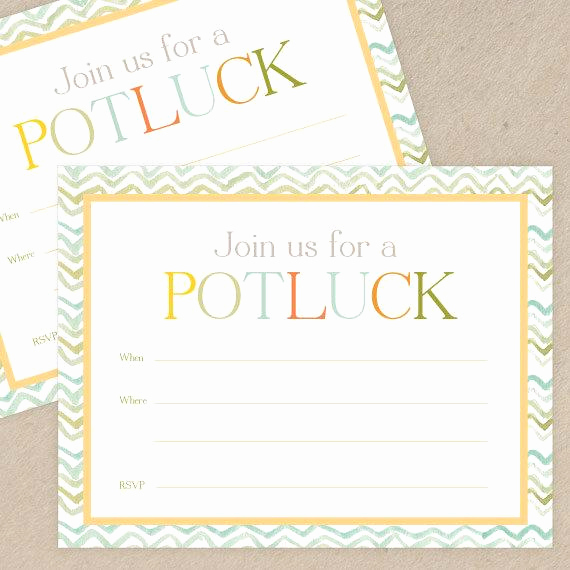 Potluck Invitation Template Free Printable Beautiful Printable Potluck Invitations