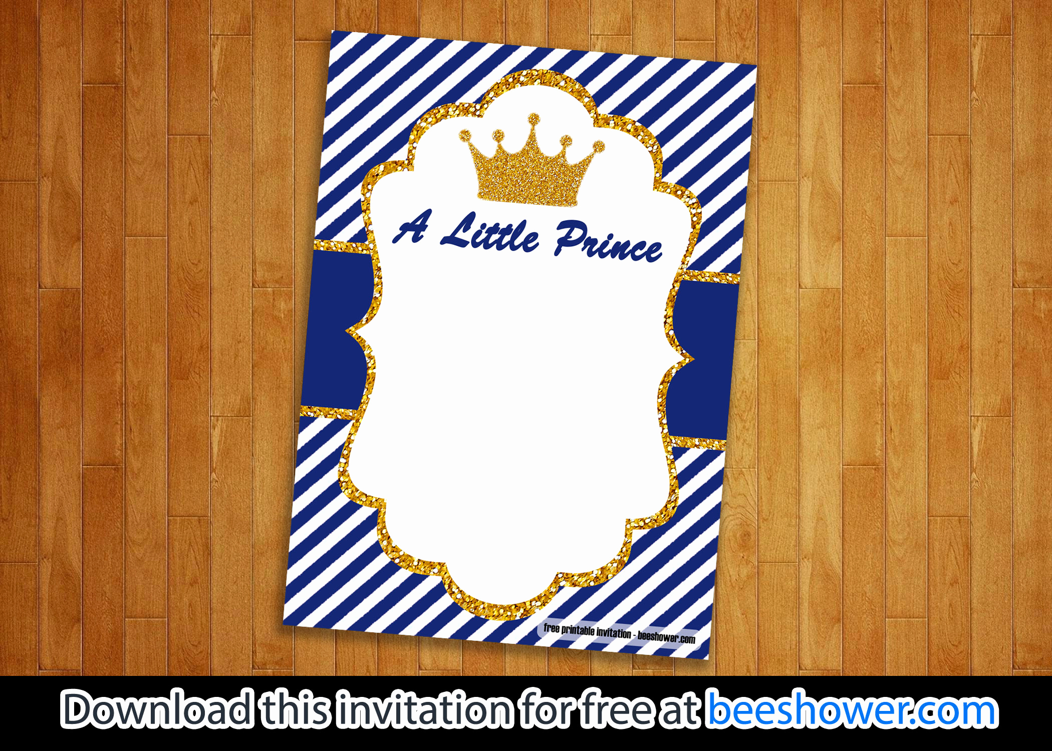 Prince Baby Shower Invitation Templates Best Of Free Little Prince Baby Shower Invitations Templates