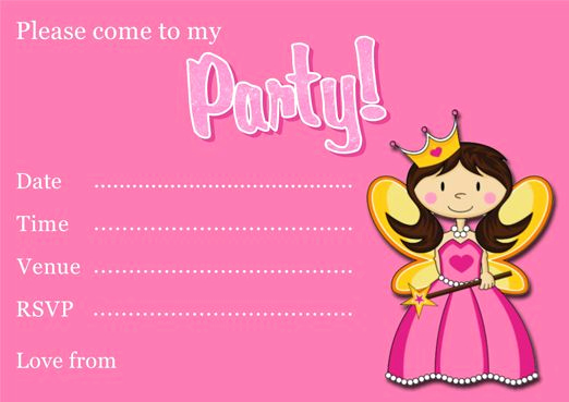 Princess Party Invitation Template Inspirational Free Printable Princess Party Invitation Template