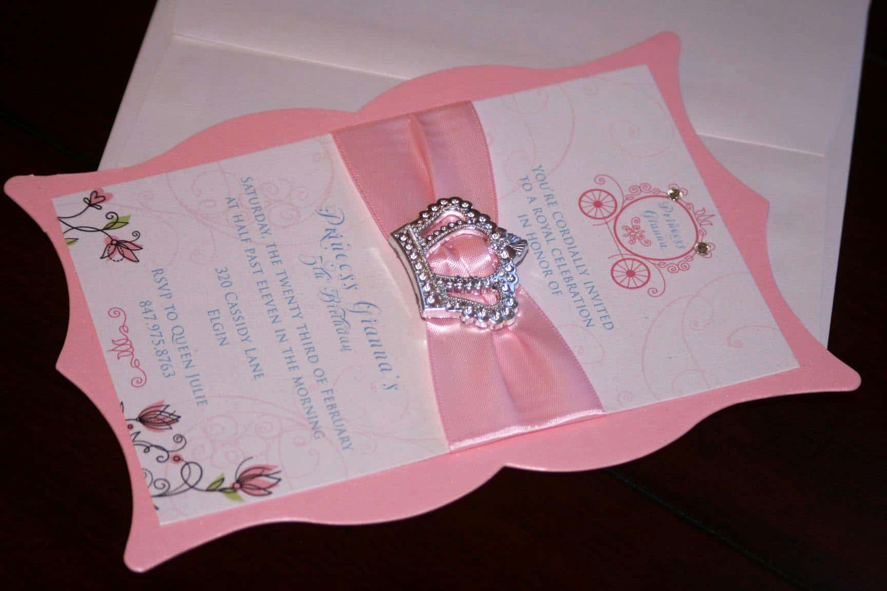 Princess Tea Party Invitation Wow Lovely Princess Birthday Invitations too Chic &amp; Little Shab