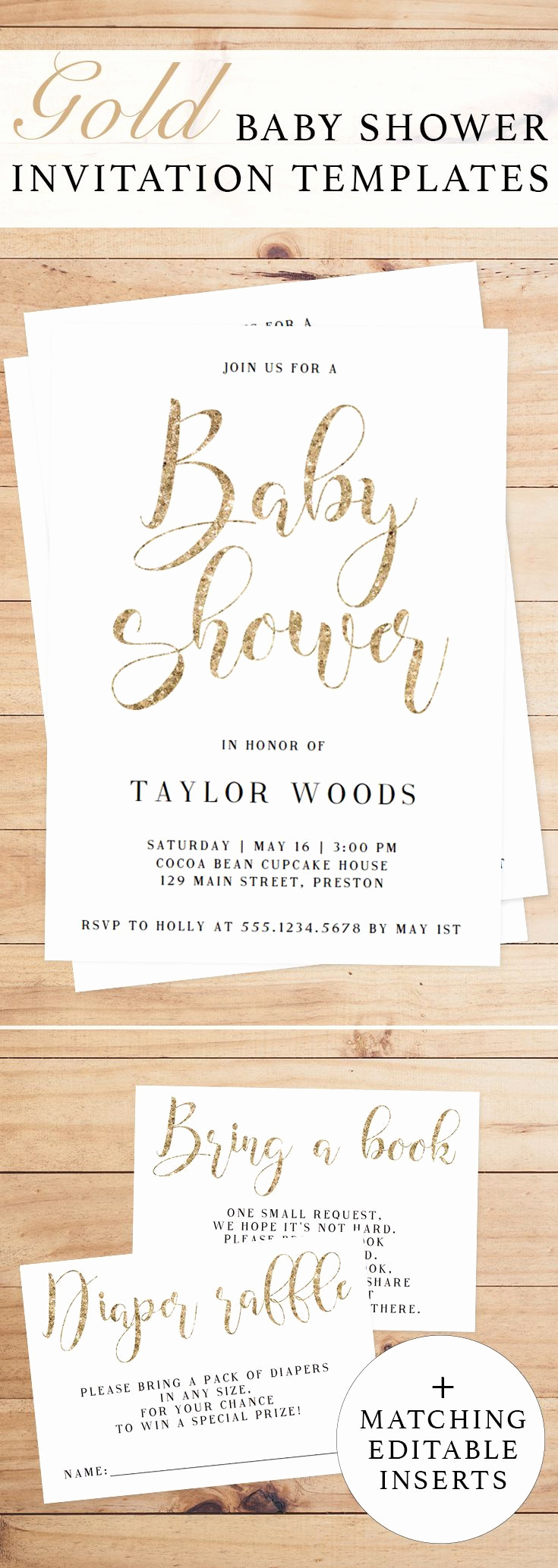 Printable Baby Shower Invitation Templates Awesome Best 25 Baby Shower Templates Ideas On Pinterest