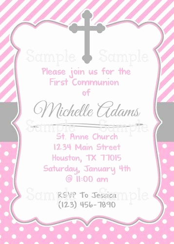 Printable First Communion Invitation Inspirational 41 Best First Holy Munion Invitations Images On