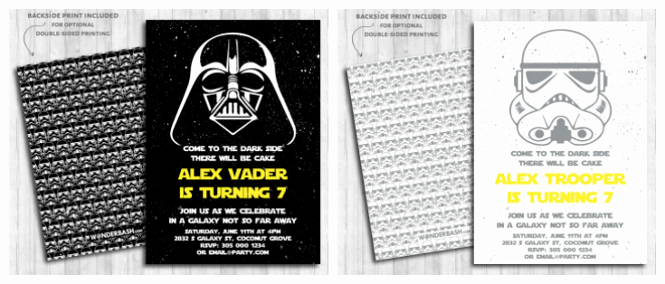 Printable Star Wars Invitation Unique Ultimate Star Wars Party Guide