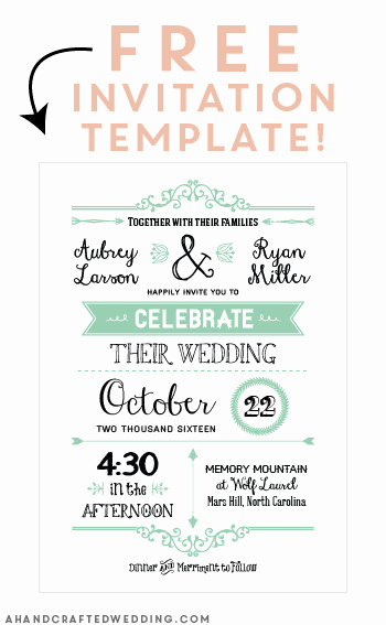 Printable Wedding Invitation Templates Best Of Free Printable Wedding Invitation Template