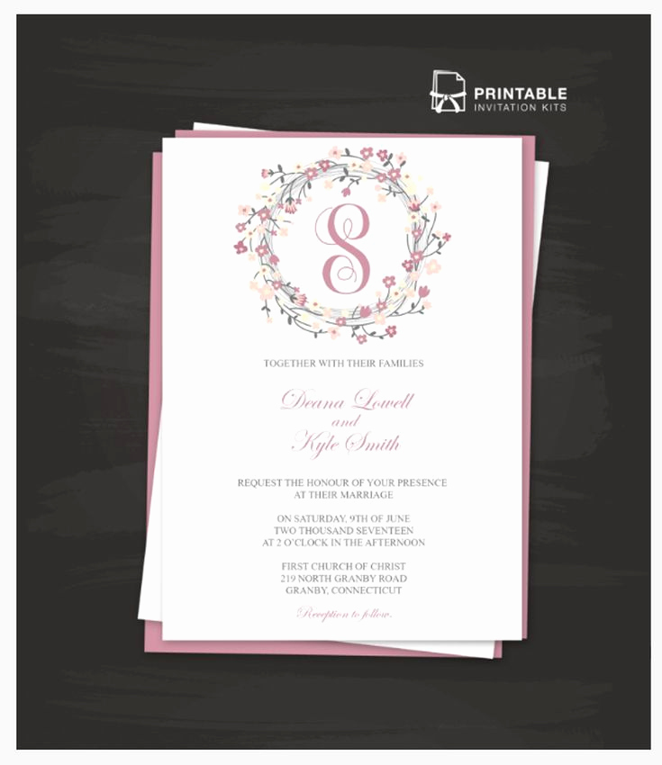 Printable Wedding Invitation Templates New Best 25 Invitation Templates Ideas On Pinterest