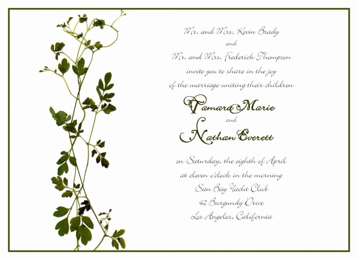 Private Wedding Ceremony Invitation Best Of 1000 Ideas About Wedding Invitation Wording Examples On