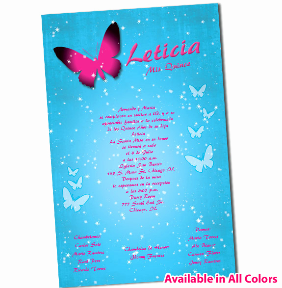 Quinceanera Invitation Wording In English Fresh butterfly Quotes In Spanish Quotesgram