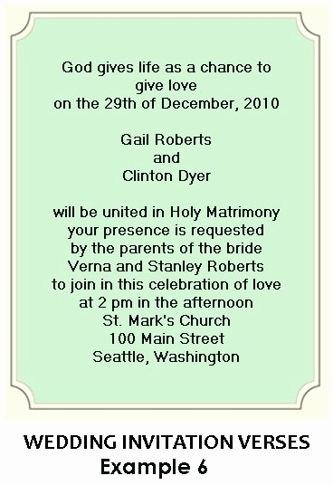 Religious Wedding Invitation Wording Elegant Christian Wedding Invitation Wording