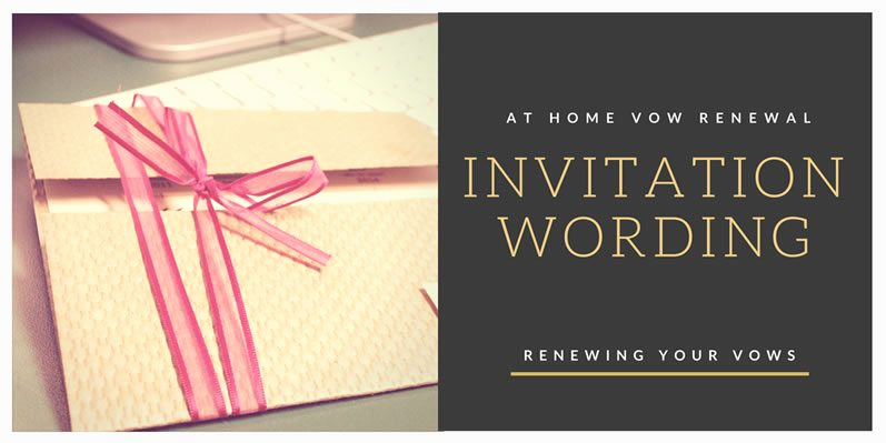 Renew Vows Invitation Wording Fresh Invitation Wording at Home Vow Renewal I Do Still