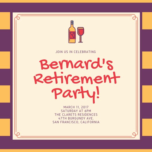 Retirement Party Invitation Templates Beautiful Customize 3 999 Retirement Party Invitation Templates