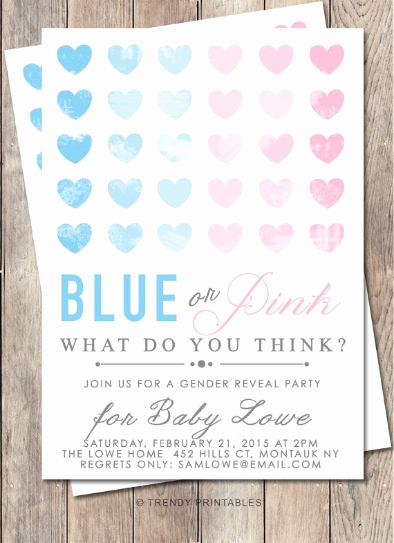 Reveal Party Invitation Ideas Inspirational 25 Best Ideas About Gender Reveal Party Invitations On