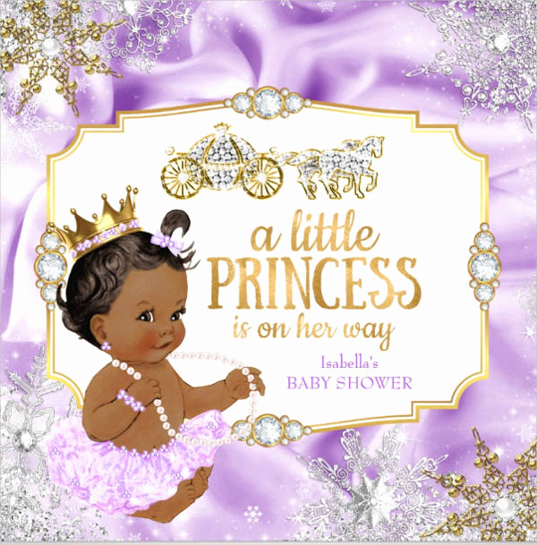 Royal Baby Shower Invitation Templates Elegant 53 Baby Shower Invitations Designs Psd Ai Word Eps