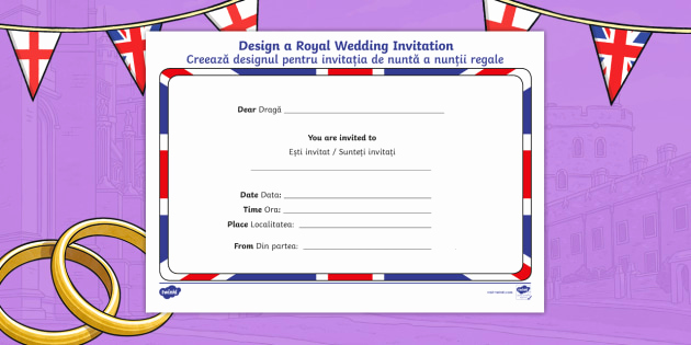 Royal Wedding Invitation Template New New Royal Wedding Invitation Writing Template