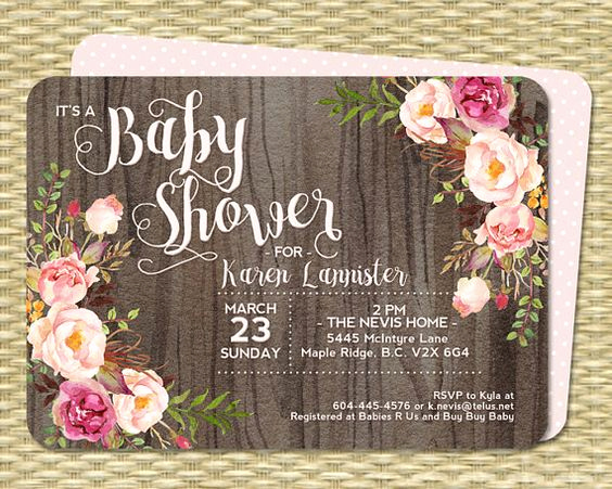 Rustic Baby Shower Invitation Best Of Get the Best Concept for Rustic Baby Shower Invitations