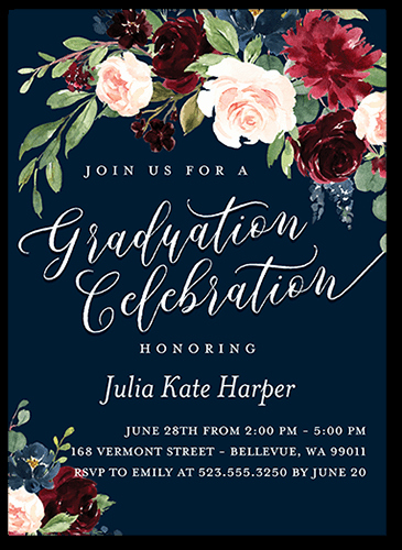 Sample Of Graduation Invitation Elegant College Graduation Party Ideas and themes for 2019