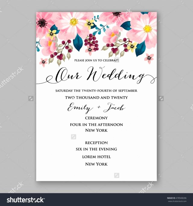 Sample Party Invitation Wording Luxury Poinsettia Wedding Invitation Sample Card Beautiful Winter
