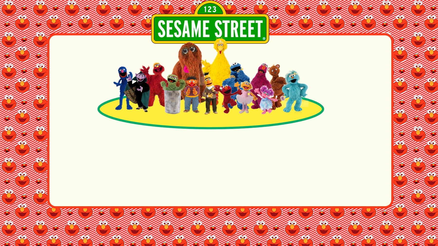 Sesame Street Invitation Templates Elegant Free Printable Sesame Street Invitation Templates