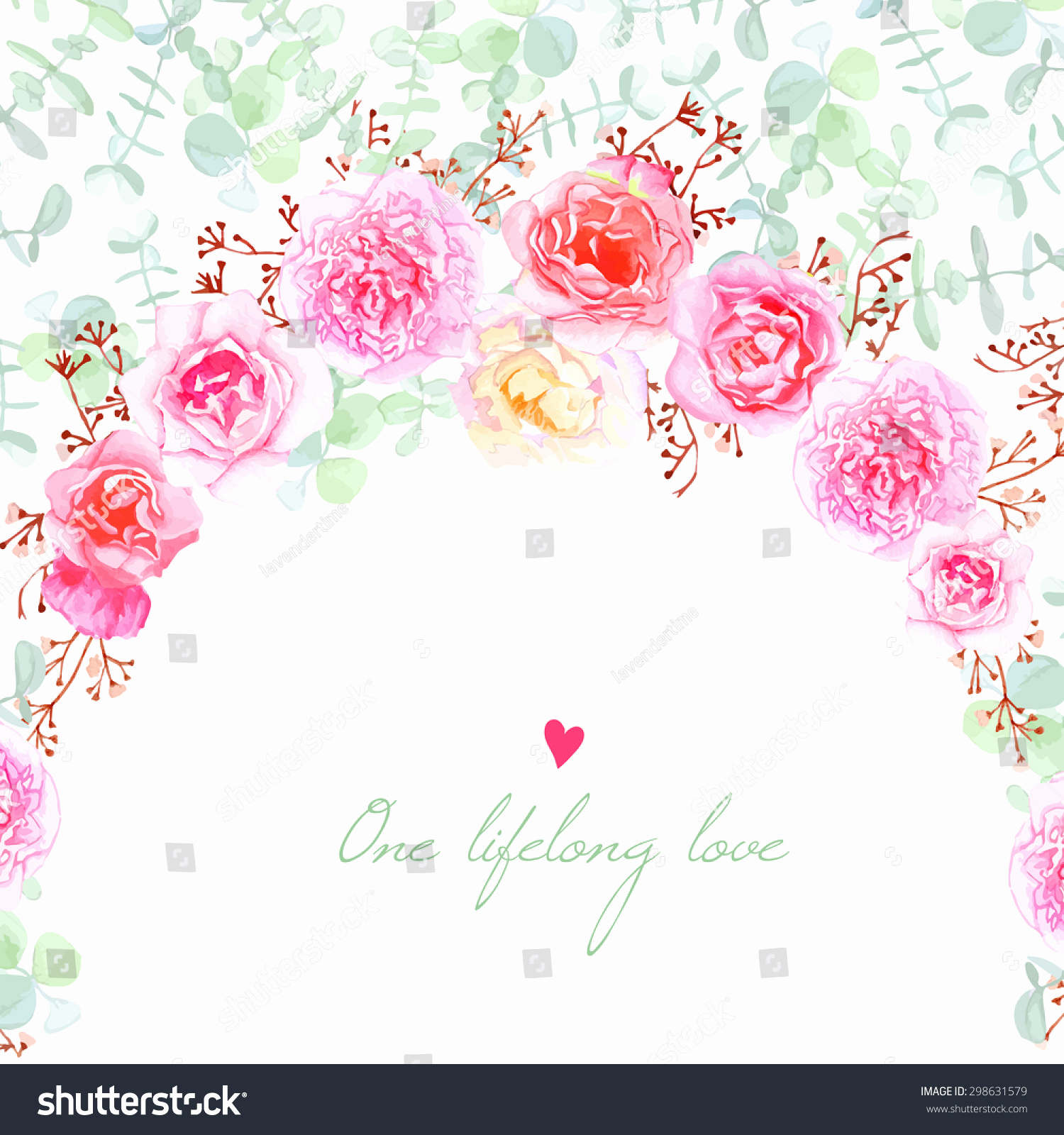 Shabby Chic Invitation Templates Free Lovely Wedding Flowers Vector Card Invitation Template Stock