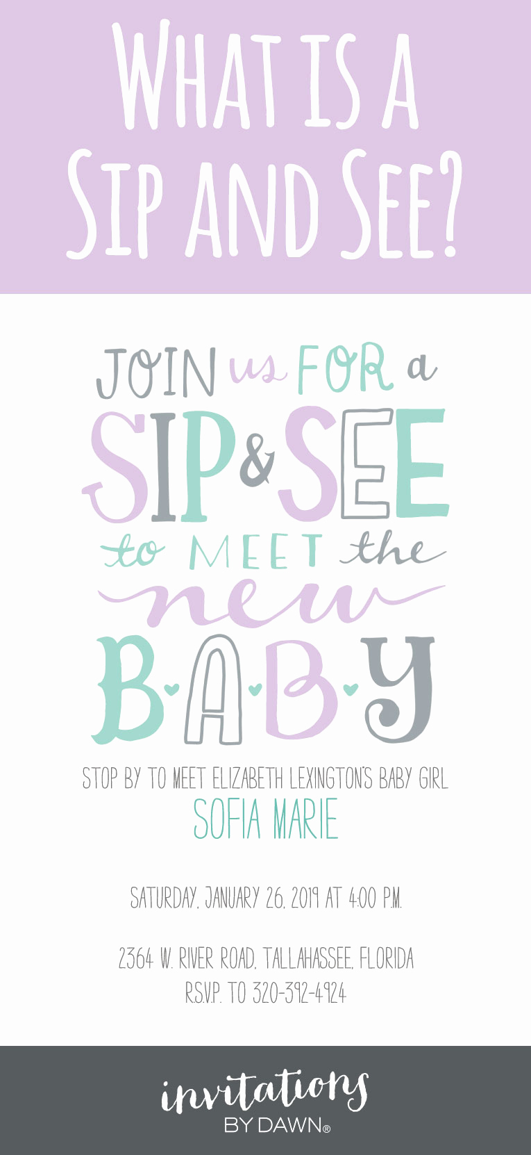 Sip and See Invitation Wording Fresh What is A Sip and See