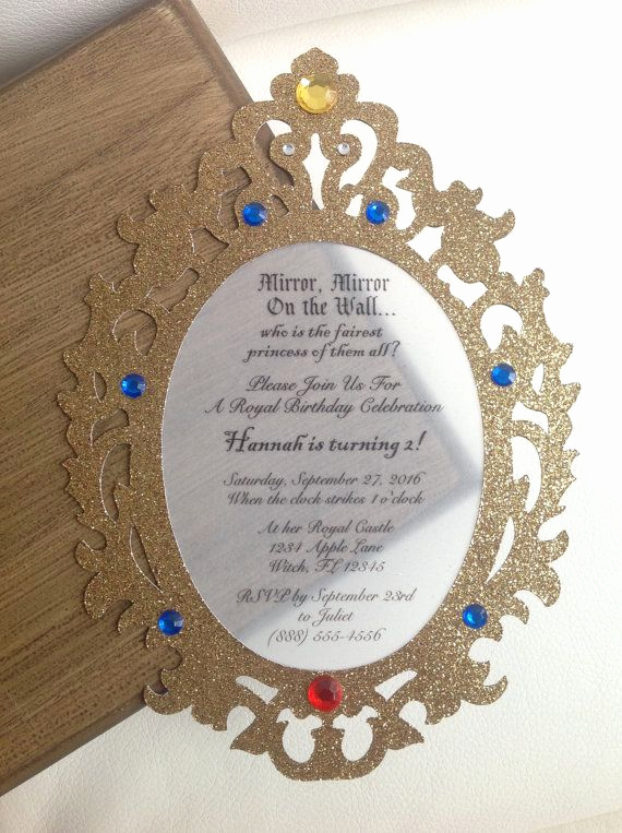 Snow White Mirror Invitation Inspirational Wel E to the Polka Dotted Room Snow White themed or