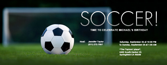 Soccer Invitation Template Free Luxury Fantasy Sports &amp; Leagues Line Invitations