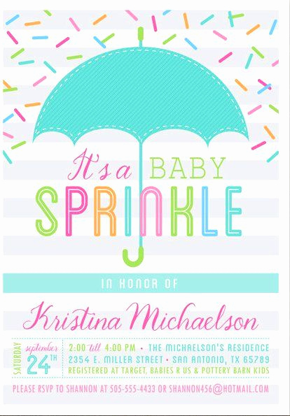 Sprinkle Shower Invitation Wording Fresh Best 25 Baby Sprinkle Invitations Ideas On Pinterest