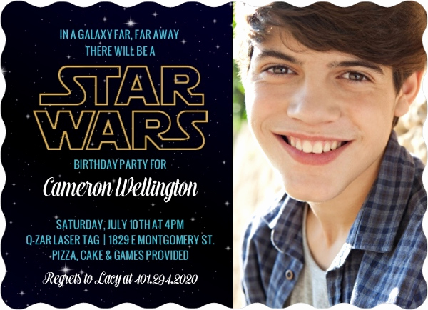 Star Wars Birthday Invitation Wording Inspirational Star Wars Birthday Party Ideas Invitations Activities