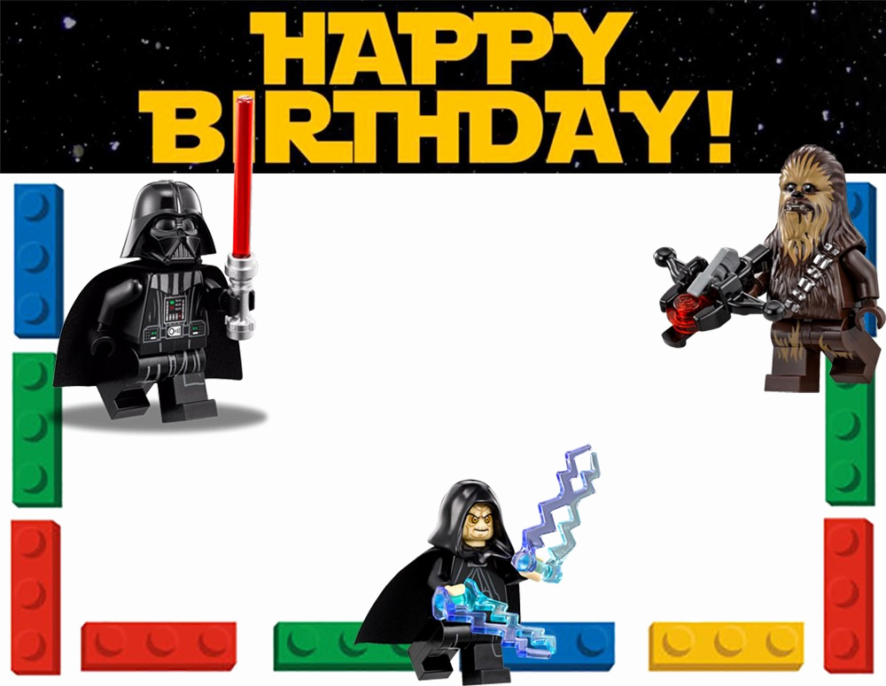 Star Wars Invitation Template Free Luxury Free Printable Lego Invitation Templates