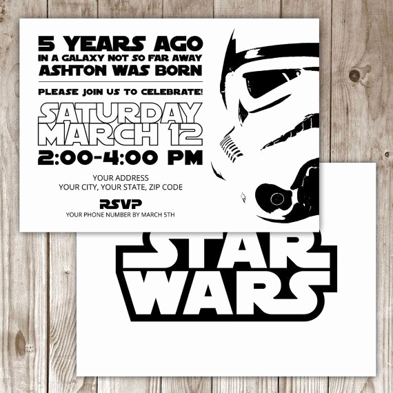Star Wars Invitation Templates Free Inspirational 17 Best Ideas About Star Wars Invitations On Pinterest