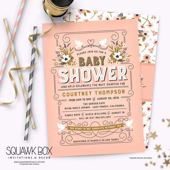 Storybook Baby Shower Invitation New Storybook Baby Shower Invitation Printable Baby Shower