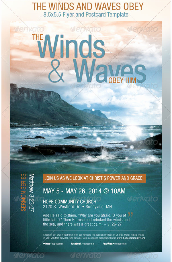 Sunday School Invitation Flyer Best Of 23 Baptism Flyer Templates Free &amp; Premium Download