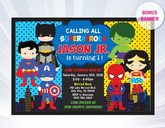 Superhero Birthday Invitation Template Awesome Superhero Invitation Superhero Invitation Templates