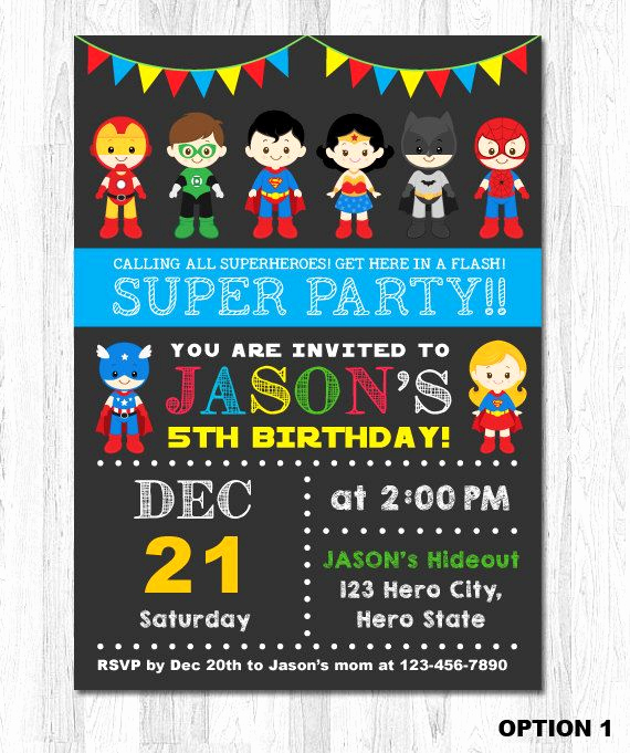 Superhero Birthday Invitation Template Beautiful Superhero Invitation Superhero Birthday Invitation Super