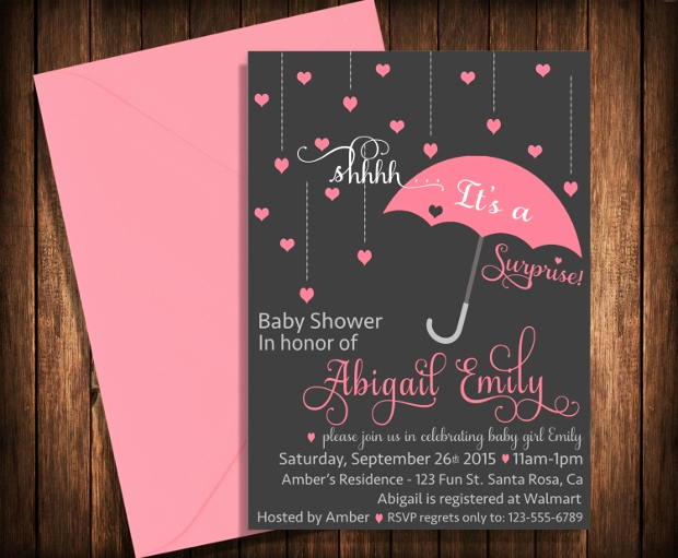 Surprise Baby Shower Invitation Wording New 35 Baby Shower Invitations Psd Ai Word Eps