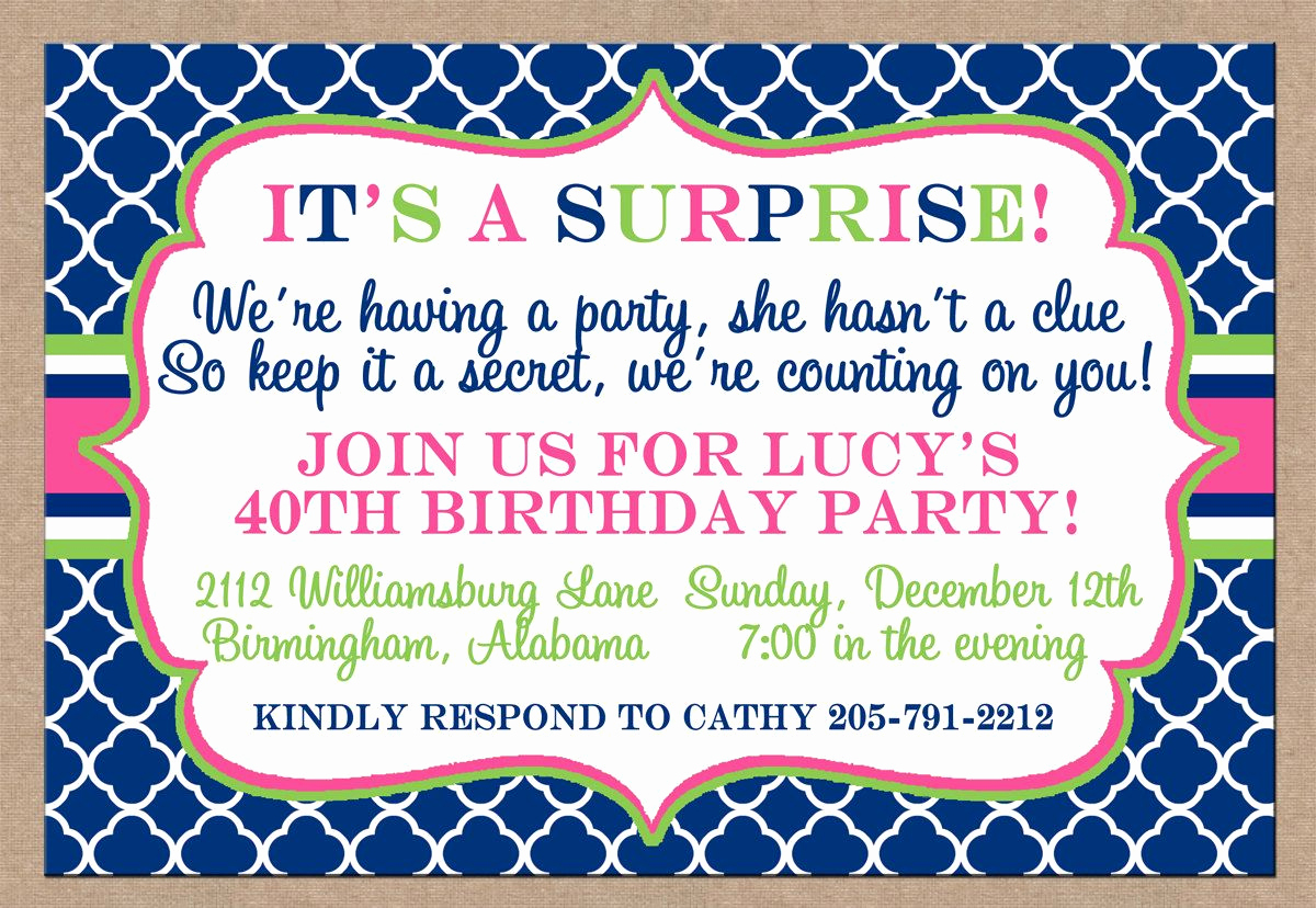 Surprise Birthday Party Invitation Wording Beautiful Tims Surprise Party tonight Lets See if It All Es