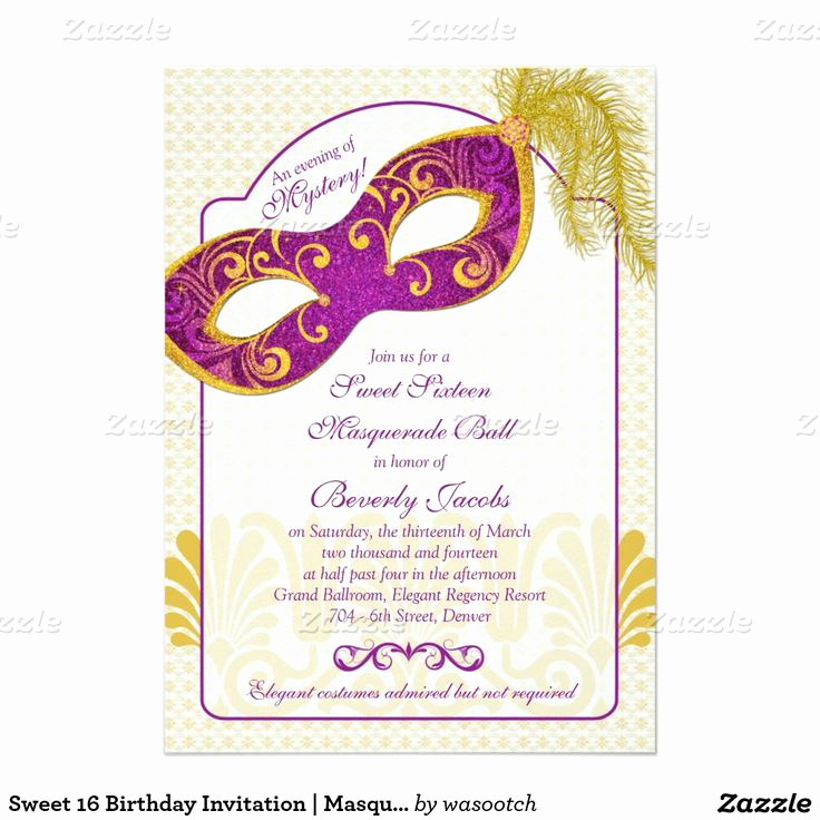 Sweet Sixteen Invitation Ideas Awesome 7 Best Images About Invitation Ideas On Pinterest