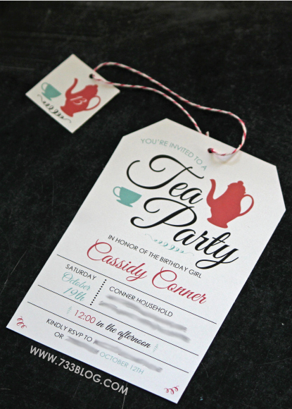 Tea Bag Invitation Template New 301 Moved Permanently
