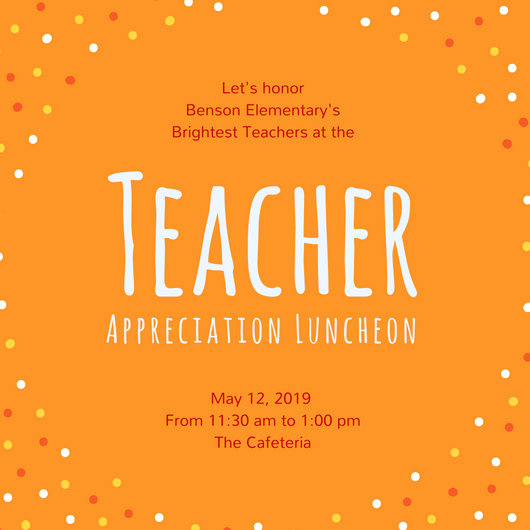 Teacher Appreciation Lunch Invitation Lovely Customize 114 Luncheon Invitation Templates Online Canva