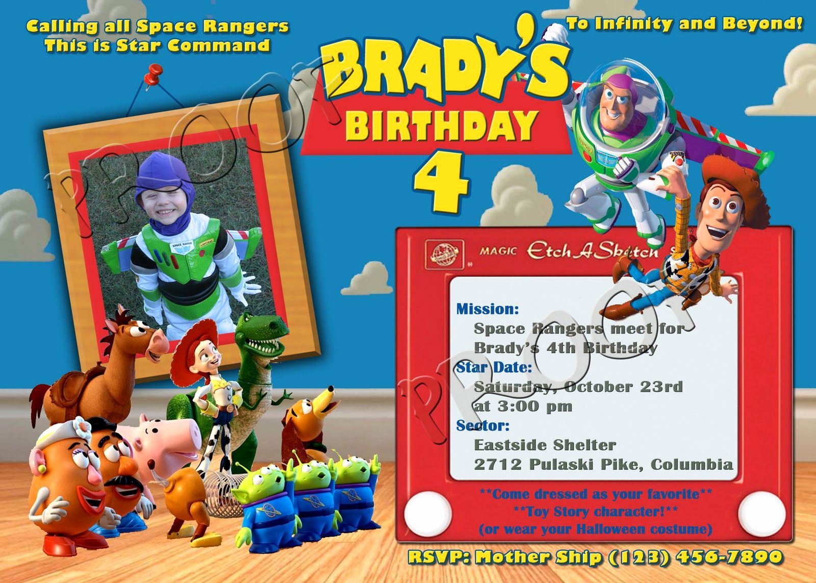 Toy Story Invitation Template Free Inspirational Pin by Angel Rosez On Birthday Invitation for Kids