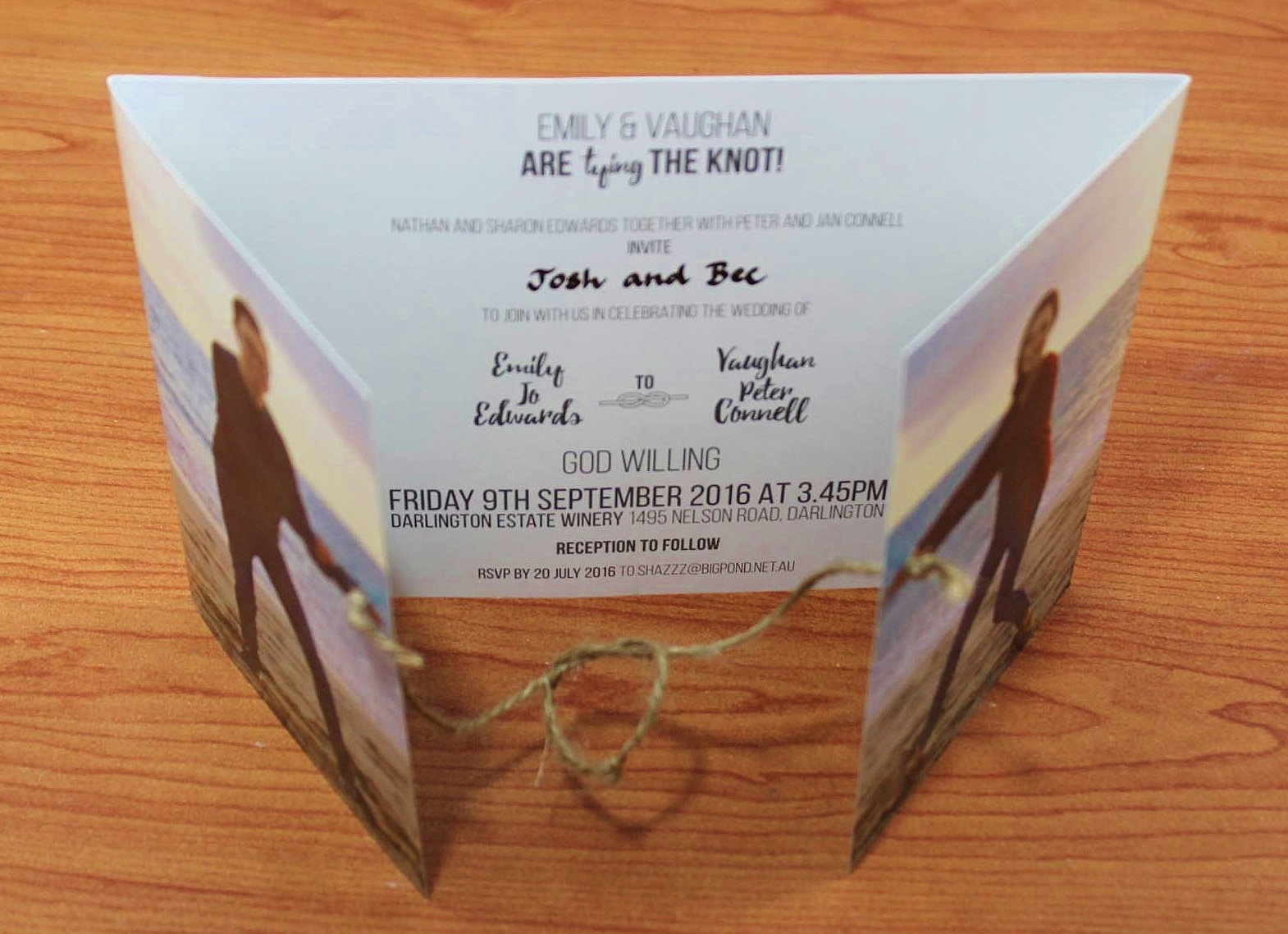 Tying the Knot Wedding Invitation Awesome Tie the Knot with these Wedding Invitations