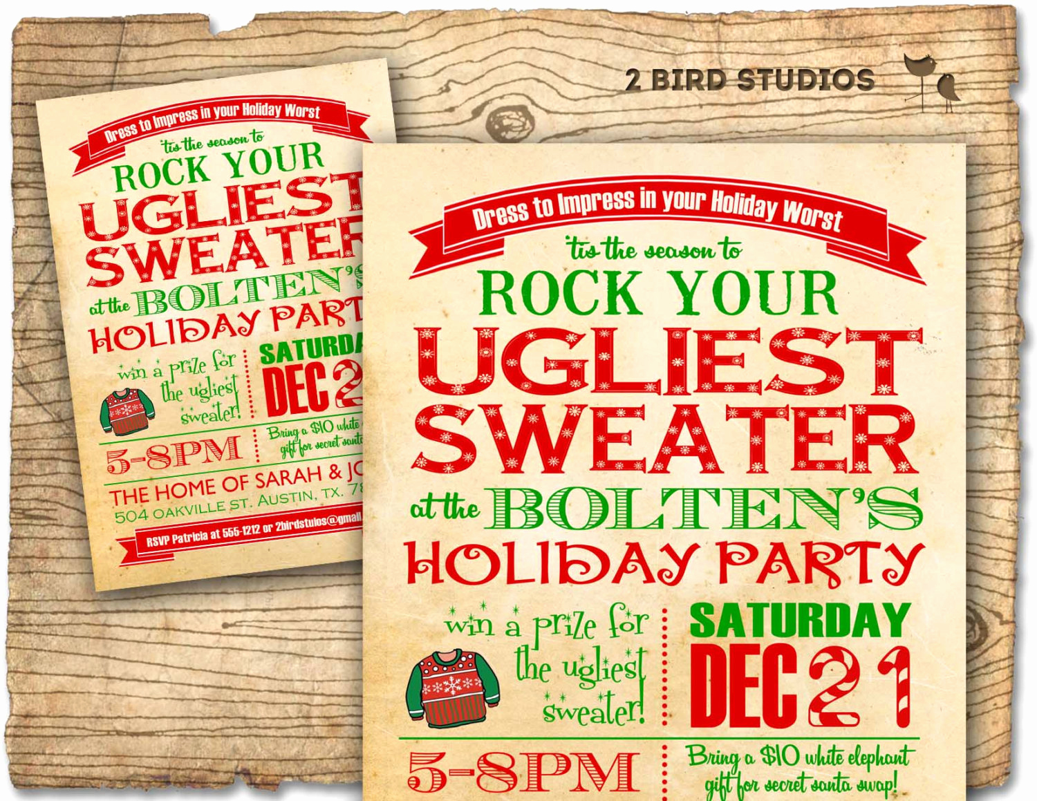 Ugly Sweater Christmas Party Invitation Inspirational Holiday Party Invitation Ugly Sweater Christmas Party