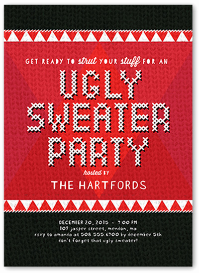 Ugly Sweater Invitation Ideas Unique Ugly Christmas Sweater Party Ideas
