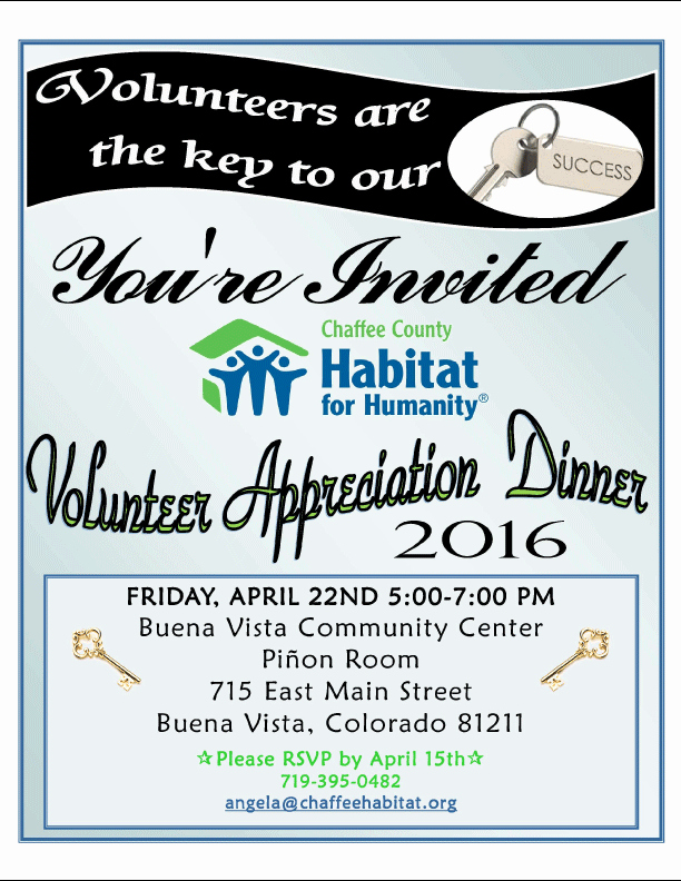 Volunteer Appreciation Invitation Wording Unique 2016 event – Volunteer Appreciation Dinner