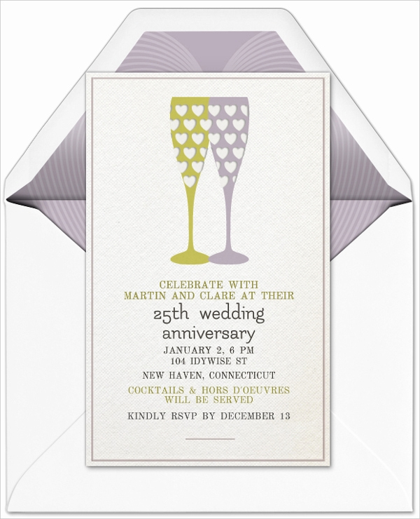Wedding Anniversary Invitation Template Elegant 23 Wedding Anniversary Invitation Card Templates Word