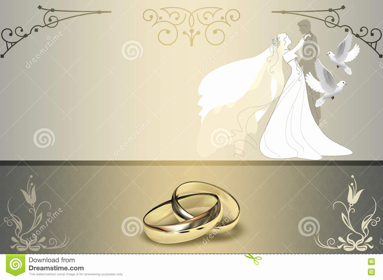 Wedding Invitation Background Designs Best Of Wedding Invitation Card Design Stock Illustration