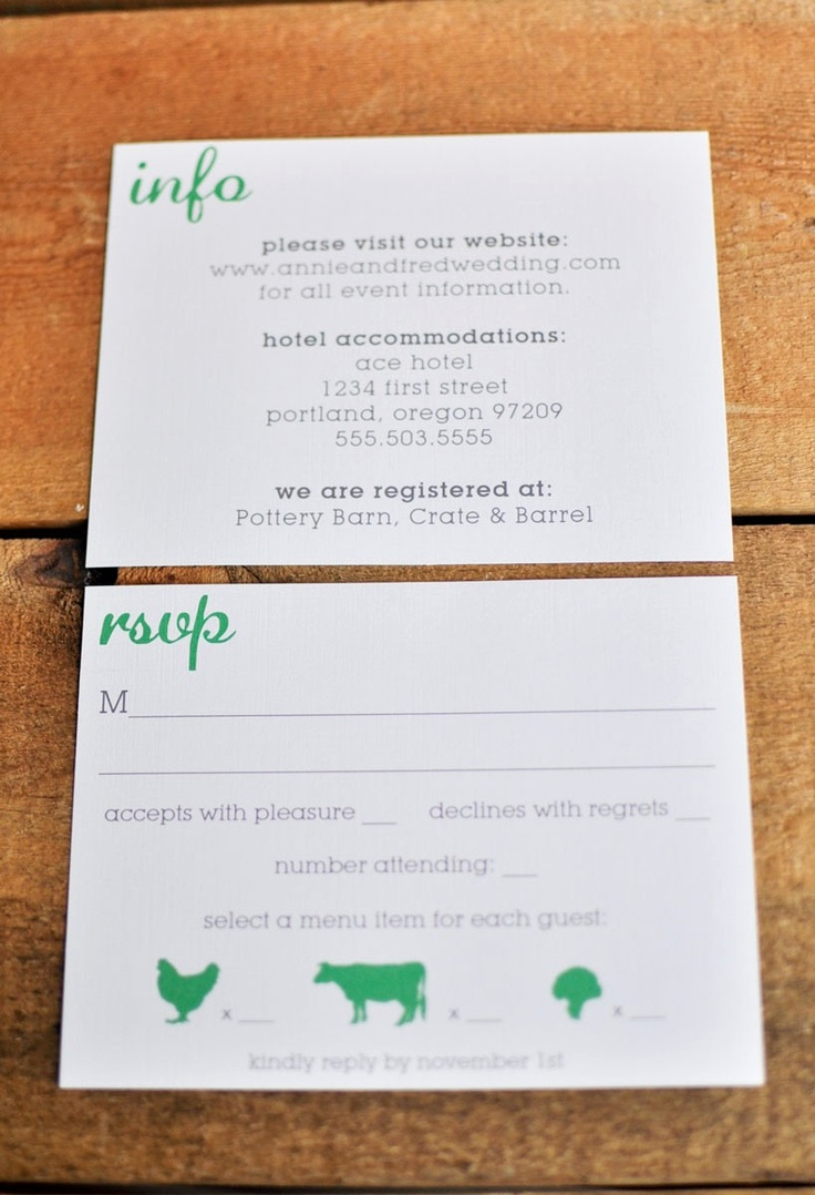 Wedding Invitation Card Ideas Beautiful Rsvp Card Wording Cute Food Choice Idea even if We Don T