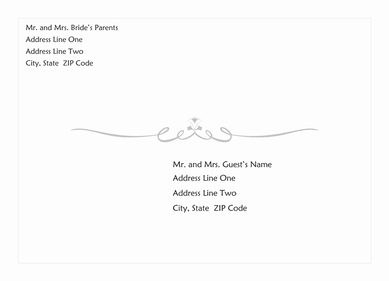 Wedding Invitation Envelopes Templates Best Of Download Free Invitation Envelope Templates for Microsoft