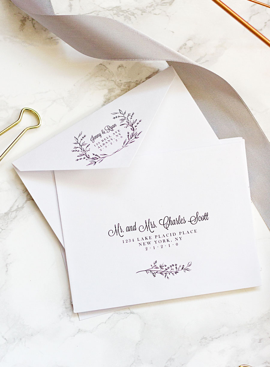 Wedding Invitation Envelopes Templates Lovely Easy Printable Envelope Template