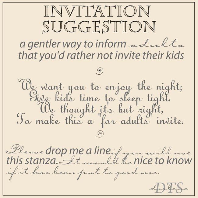 Wedding Invitation From Child Wording Lovely Adults Ly Wording for Wedding – What to Say and How to
